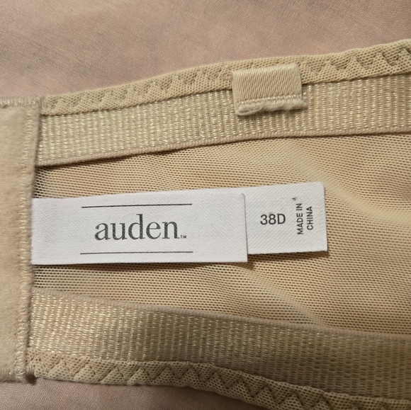 Auden Tan Lightly Lined Strapless Bra Size 38D - Picture 3 of 5